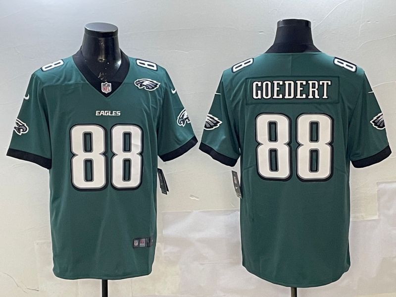 Men Philadelphia Eagles #88 Goedert Green Second generation Nike 2025 Limited NFL Jersey style 5->philadelphia eagles->NFL Jersey
